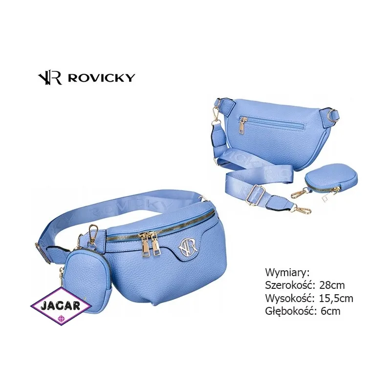 Saszetka damska PU R-NER-ALE-10 Blue TD1280 Saszetka damska PU R-NER-ALE-10 Blue TD1280