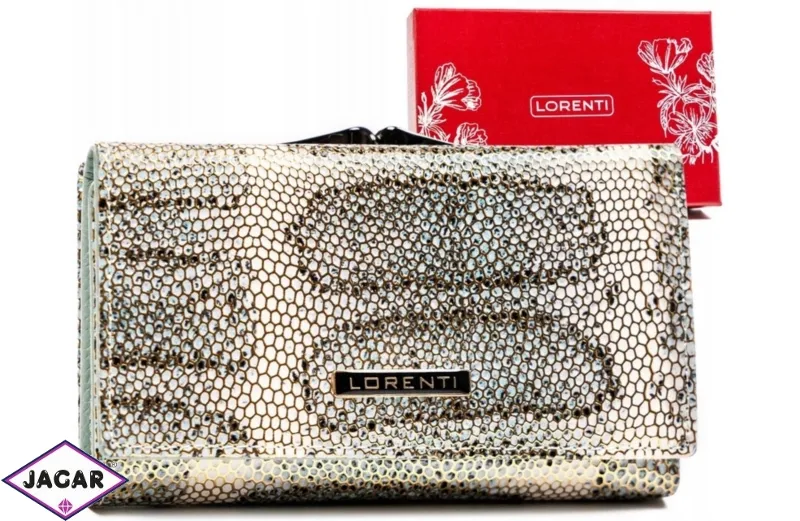Portfel damski skórzany 55020-SK Salmon P2493