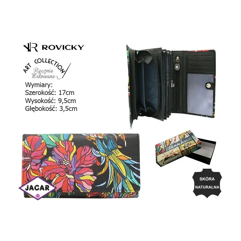 Portfel damski skórzany R-N22-ART-18 P2501 Portfel damski skórzany R-N22-ART-18 P2501