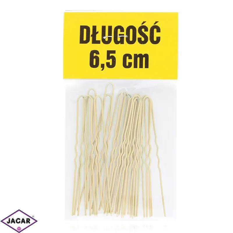 Szpilki do włosów blond 6,5cm 200szt/op WS183 Szpilki do włosów blond 6,5cm 200szt/op WS183
