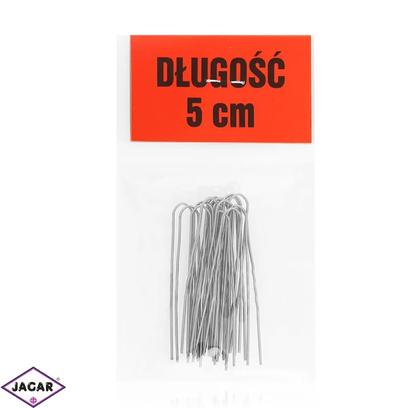 Szpilki do włosów srebrne 5cm 200szt/op WS194 Szpilki do włosów srebrne 5cm 200szt/op WS194