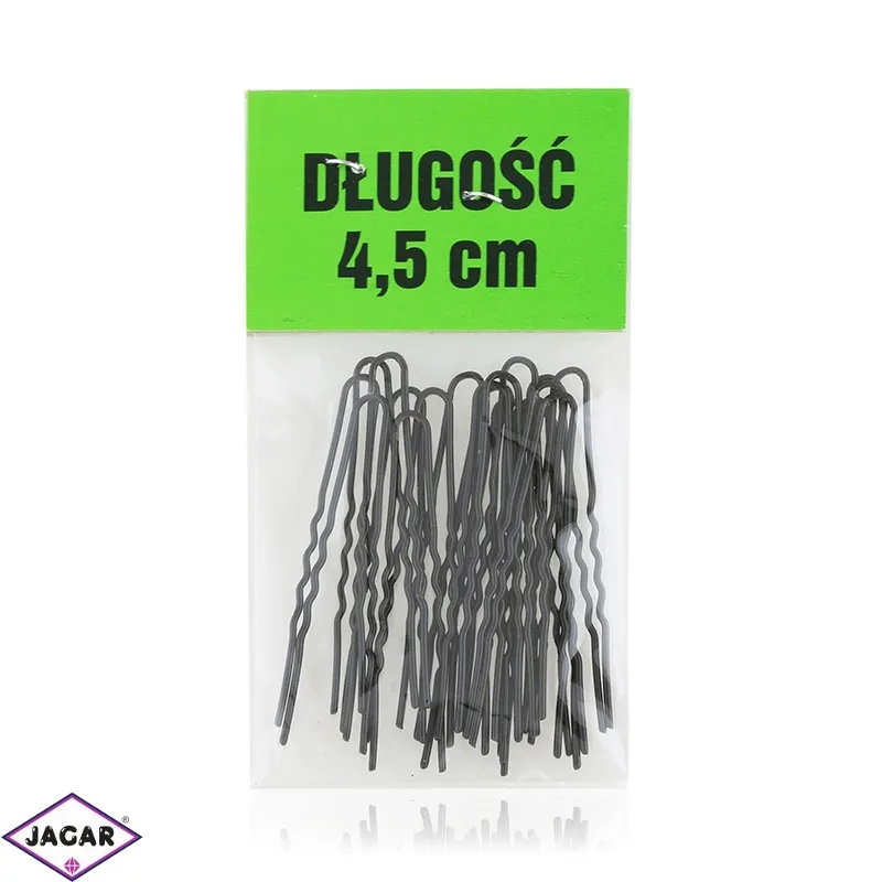 Szpilki do włosów czarne 4,5cm 200szt/op WS202 Szpilki do włosów czarne 4,5cm 200szt/op WS202