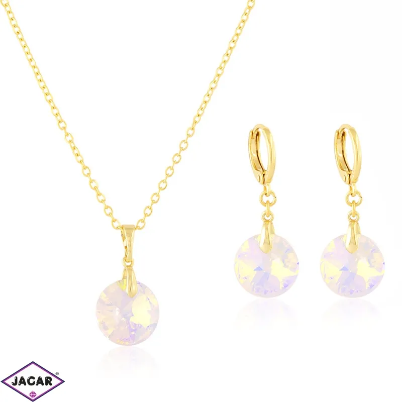 Komplet biżuterii crystal 14K PK993