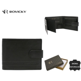 Portfel męski skórzany R-N992L-GAT Black P1845