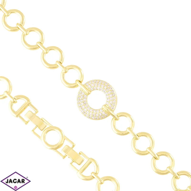 Bransoletka 14K z kryształkami BP21492 Bransoletka 14K z kryształkami BP21492