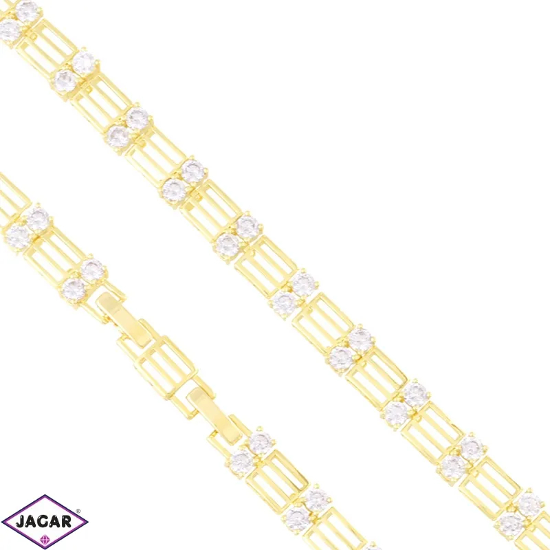 Bransoletka 14K z kryształkami BP21499