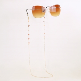 Łańcuszek do okularów z kamyczkami LO60