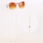 Łańcuszek do okularów z perełkami LO63