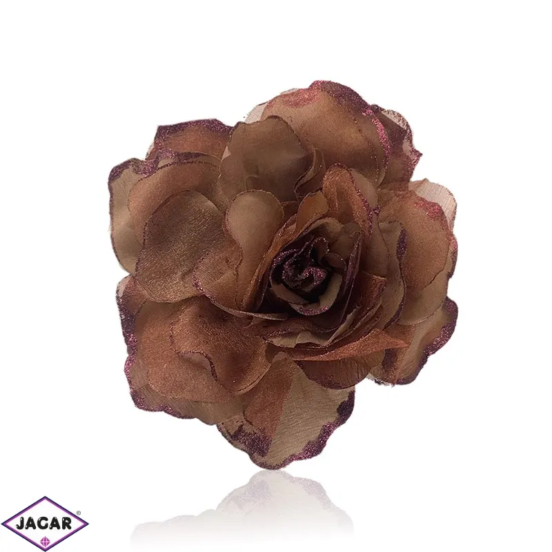 Broszka gumka kwiat 15cm BR2245 Broszka gumka kwiat 15cm BR2245