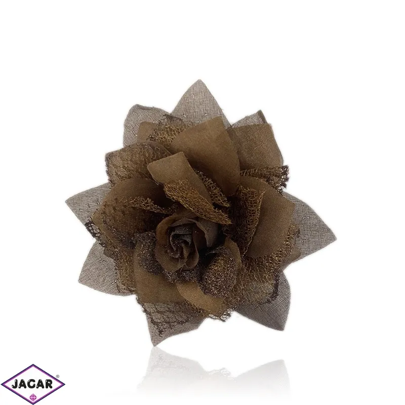Broszka gumka kwiat 13cm BR2249 Broszka gumka kwiat 13cm BR2249