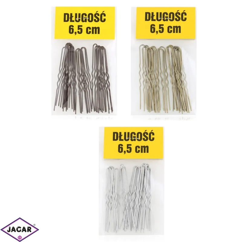 Szpilki do włosów mix 6,5cm 200szt/op WS204 Szpilki do włosów mix 6,5cm 200szt/op WS204