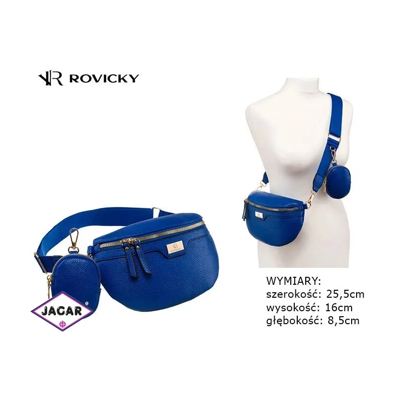 Saszetka nerka R-NER-8 Blue TD1303 Saszetka nerka R-NER-8 Blue TD1303