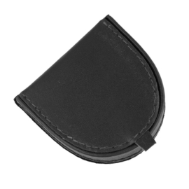 Portfel męski podkówka czarny 8,5cm 7005 P2016