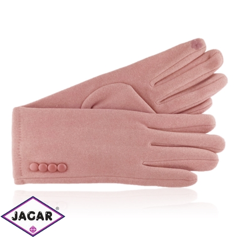 Rękawiczki damskie z guziczkami ST2523-17 RK1035