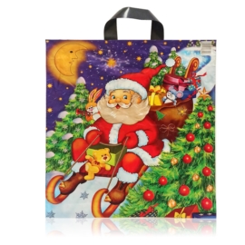 Reklamówki foliowe torby świąteczne 25szt/op RE014