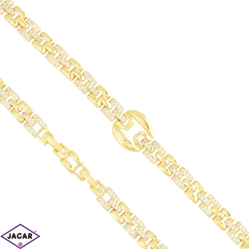 Bransoletka codzienna z kryształkami 14K BP21591 Bransoletka codzienna z kryształkami 14K BP21591