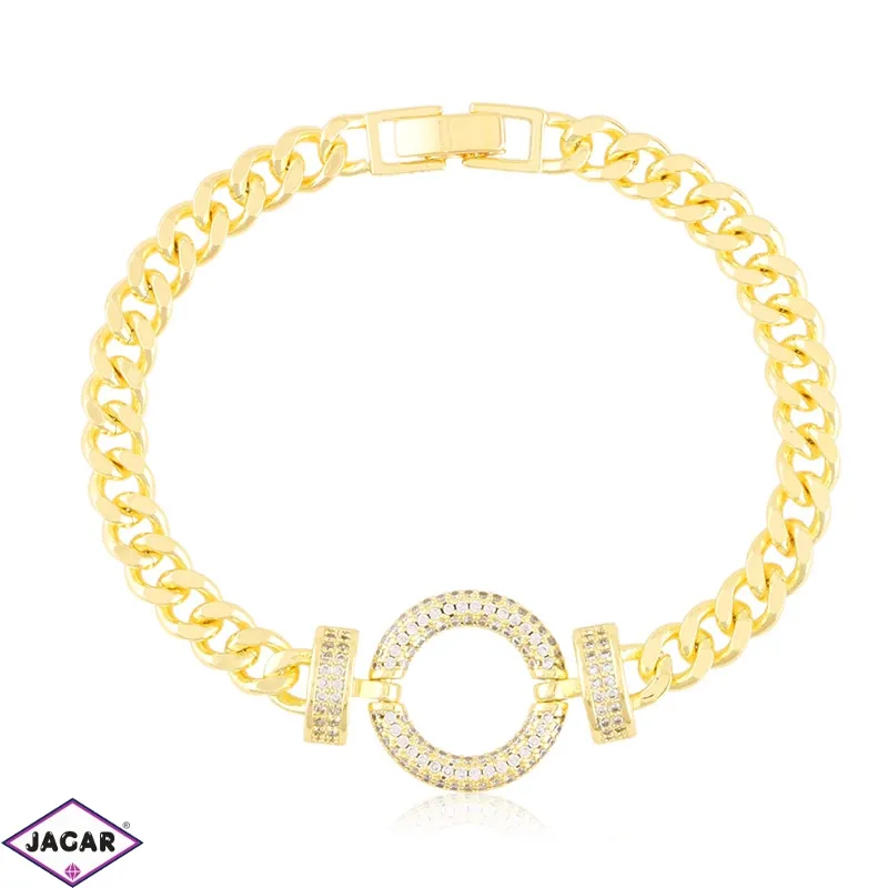 Bransoletka codzienna z kryształkami 14K BP21592 Bransoletka codzienna z kryształkami 14K BP21592