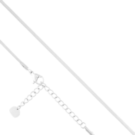 Łańcuszek stalowa żmijka 40+5cm Xuping LAP4007