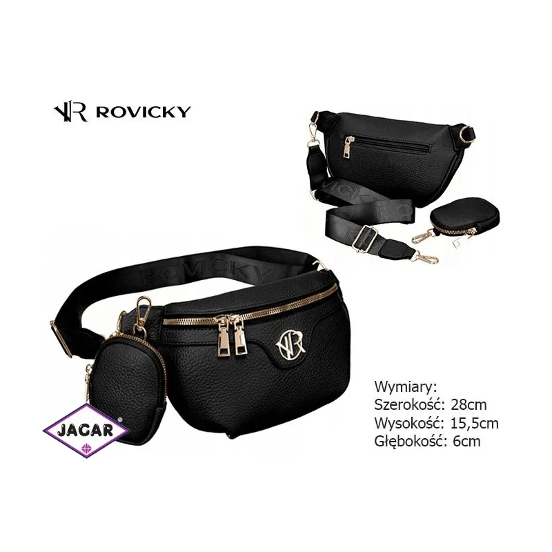 Saszetka damska PU R-NER-ALE-10 black TD1314 Saszetka damska PU R-NER-ALE-10 black TD1314