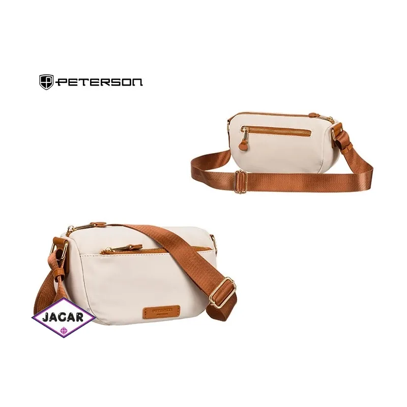 Torebka PTN JN-06 Ivory-Brown TD1317