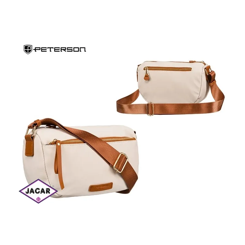 Torebka PTN JN-05 Ivory-Brown TD1324 Torebka PTN JN-05 Ivory-Brown TD1324