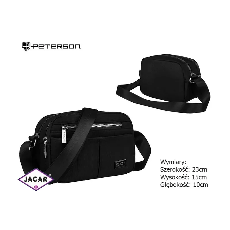 Torebka damska PTN CTY-01 Black TD1326 Torebka damska PTN CTY-01 Black TD1326
