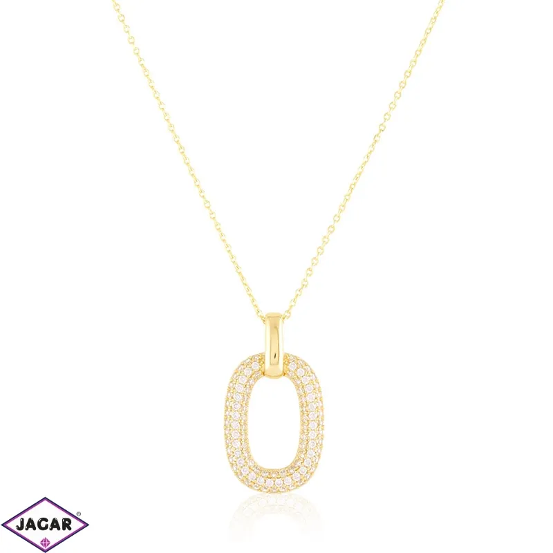 Naszyjnik z kryształkami 14K CP17855 Naszyjnik z kryształkami 14K CP17855