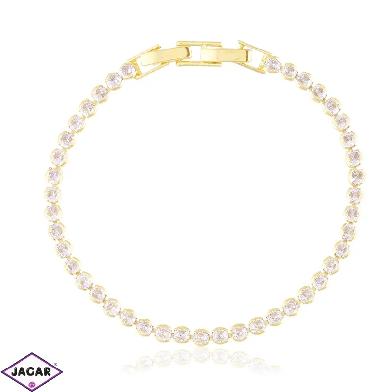 Bransoletka z kryształkami 14K BP21767 Bransoletka z kryształkami 14K BP21767