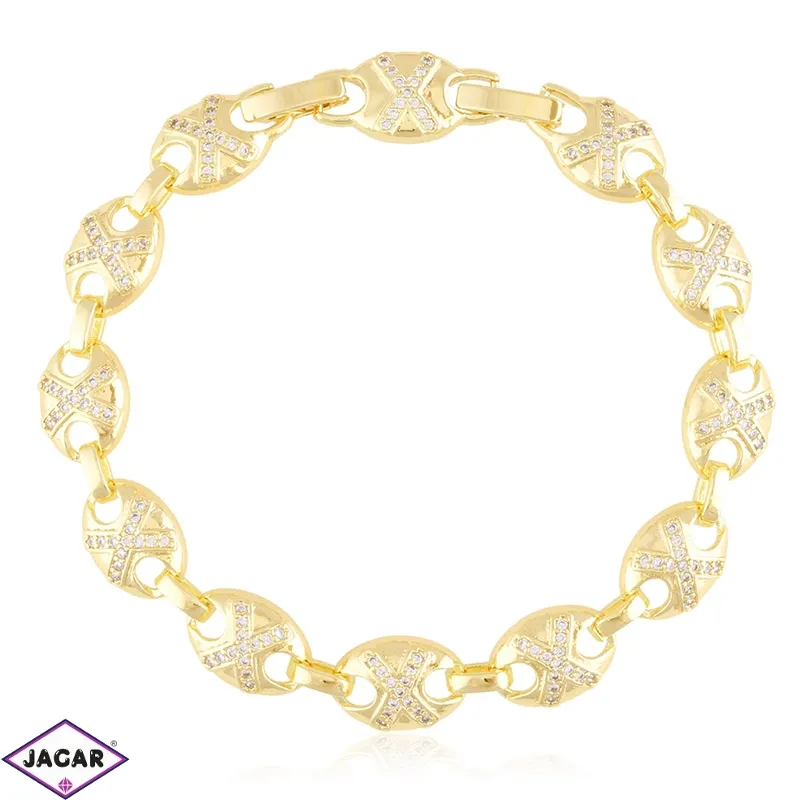 Bransoletka z kryształkami 14K BP21780 Bransoletka z kryształkami 14K BP21780
