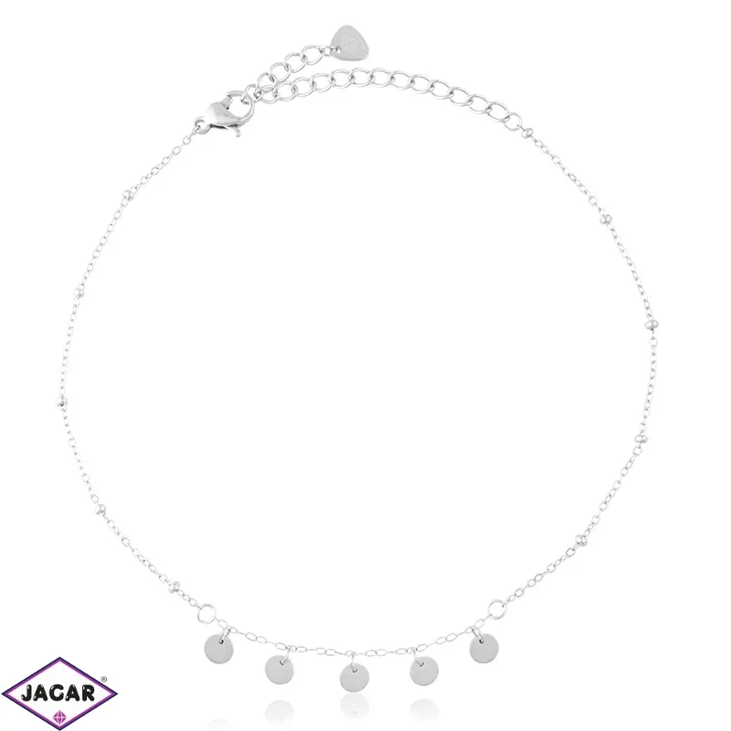 Bransoletka stalowa na kostkę Moonriver BP21826 Bransoletka stalowa na kostkę Moonriver BP21826