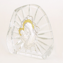 Przycisk szklany pamiątka Madonna PS55