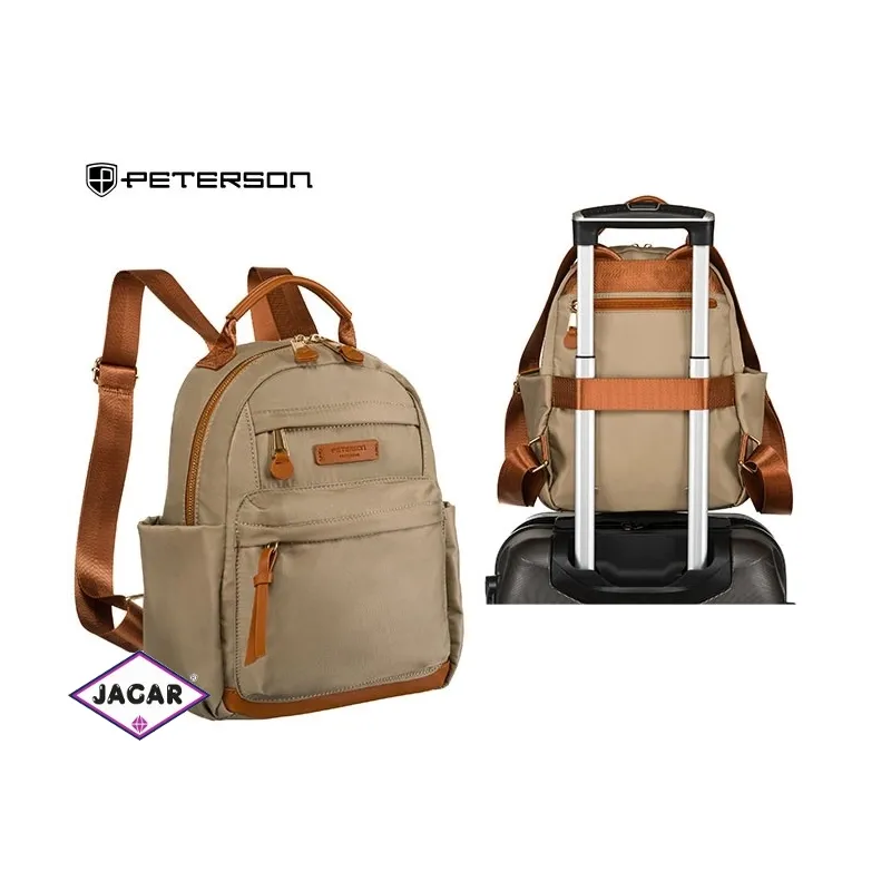 Plecak PTN JN-01 Khaki-Brown PL530 Plecak PTN JN-01 Khaki-Brown PL530