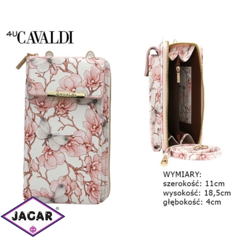 Torebka na telefon crossbody floral 1668-03 TD1104