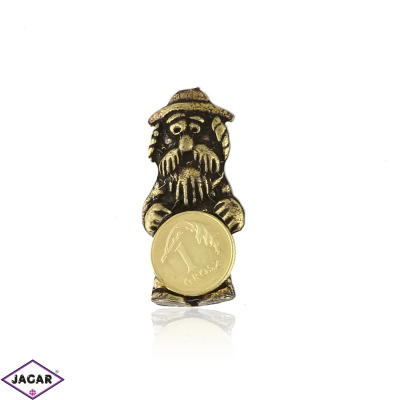Figurka metalowa - żyd z monetą 10szt FR281 Figurka metalowa - żyd z monetą 10szt FR281