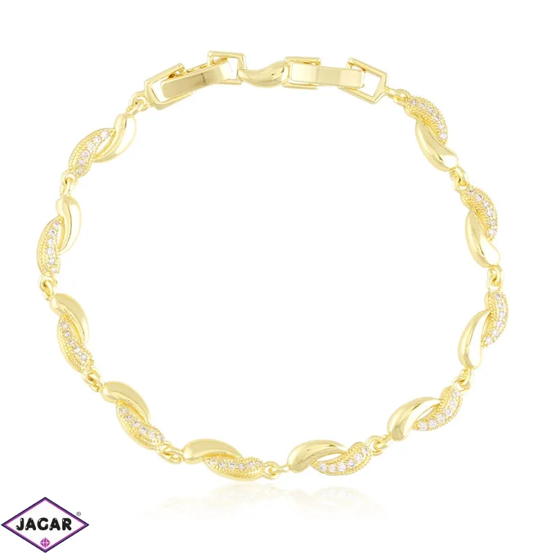 Bransoletka z kryształkami 14k BP21999 Bransoletka z kryształkami 14k BP21999