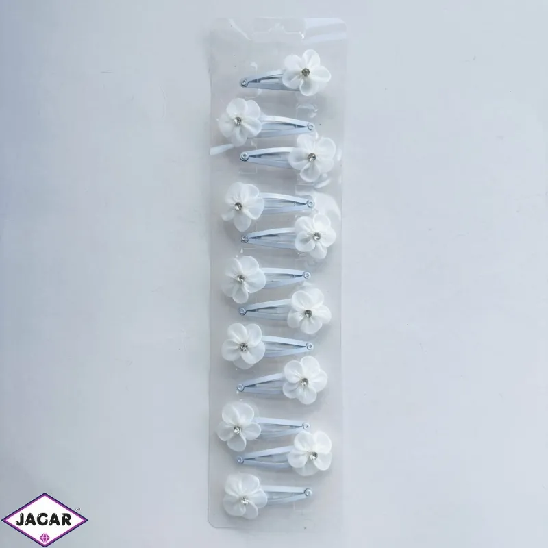 Spinki z kwiatkami 12szt/op OS2439 Spinki z kwiatkami 12szt/op OS2439