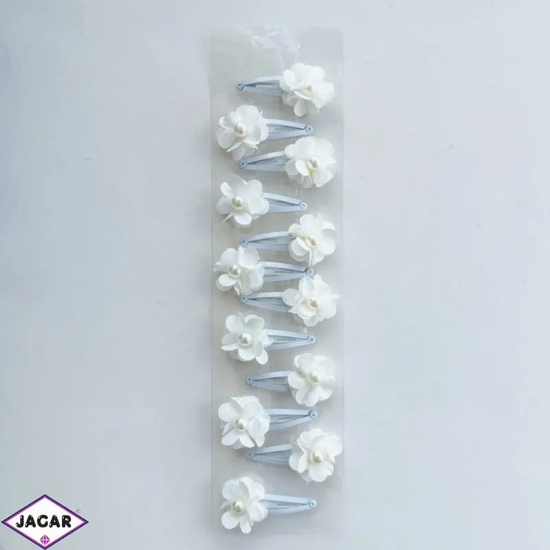 Spinki z kwiatkami 12szt/op OS2440 Spinki z kwiatkami 12szt/op OS2440