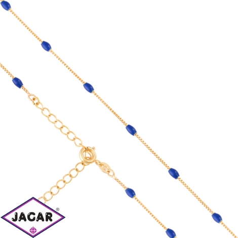 Łańcuszek z koralikami 45+5cm Xuping LAP4347