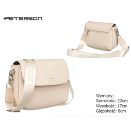 Torebka damska PU PTN 6455 Beige TD1165