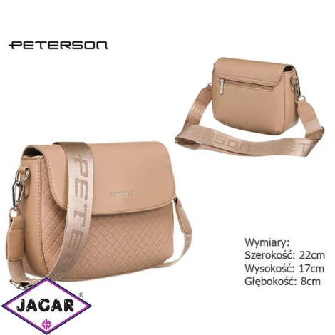 Torebka damska PU PTN 6455 D. Beige TD1166