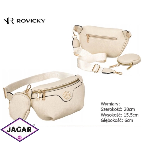 Saszetka damska PU R-NER-ALE-10 Beige TD1169