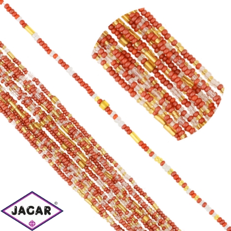 Naszyjniki z koralików 60cm 12szt/op NA3146