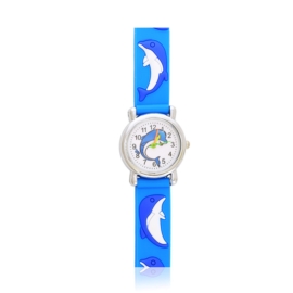 Zegarek dziecięcy silikonowy DELFIN Z3975