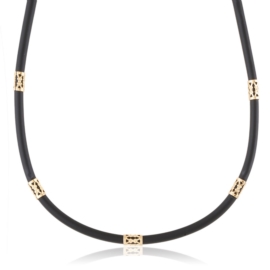 Naszyjnik choker na rzemyku Xuping CP15506