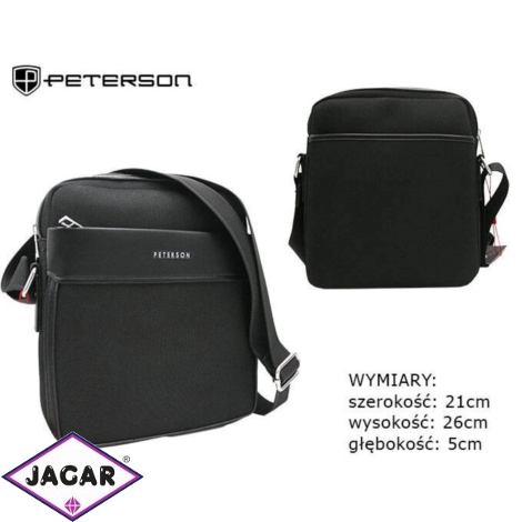 Torba męska PU PTN 788803 Black TM21