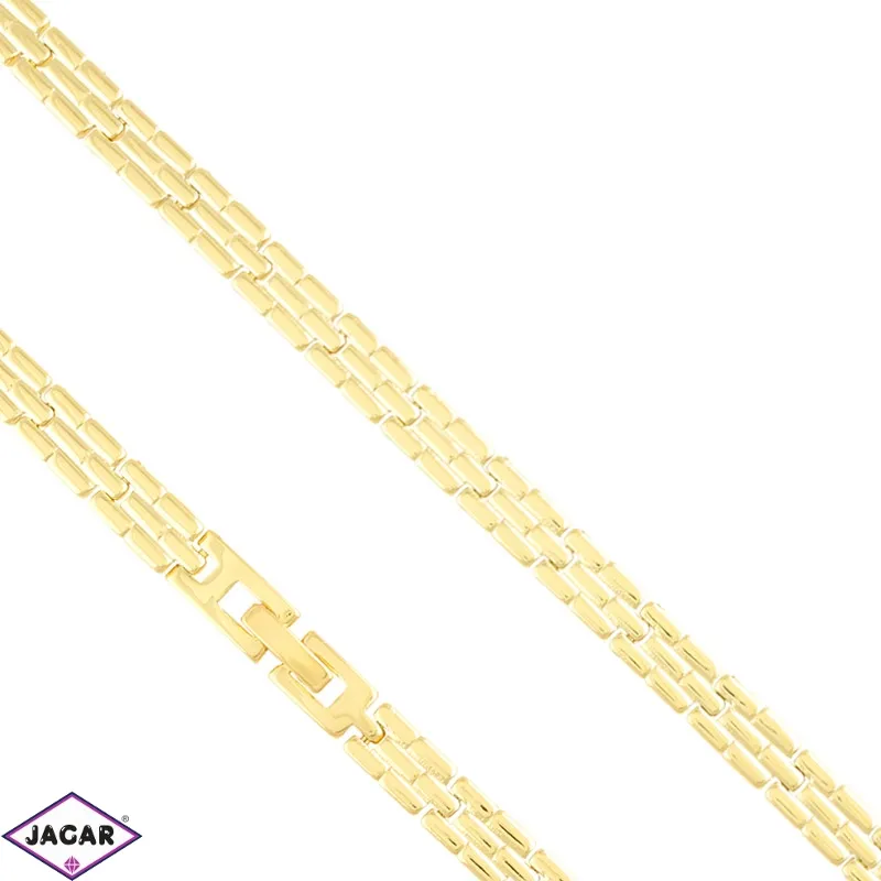 Bransoletka stalowa codzienna 14k Milan BP22068