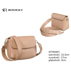 Torebka damska PU R-TOR-ALE-1 D.Beige TD1194