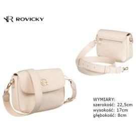 Torebka damska PU R-TOR-ALE-1 L.Beige TD1195