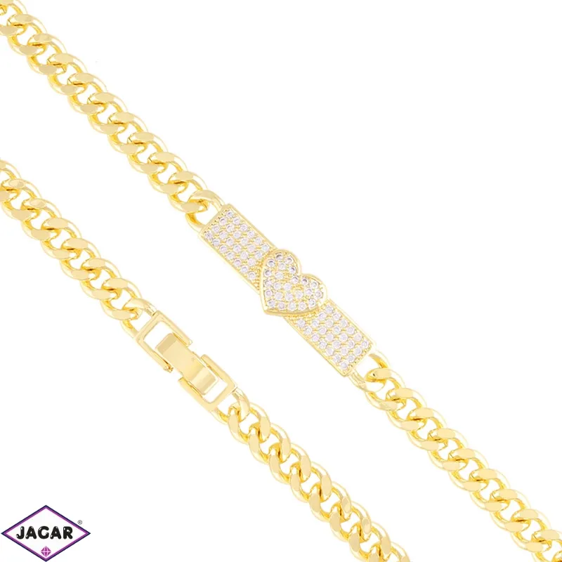 Bransoletka z kryształkami 14k BP22079 Bransoletka z kryształkami 14k BP22079