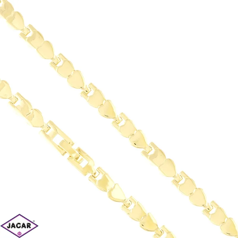 Bransoletka stalowa codzienna 14k Milan BP22091